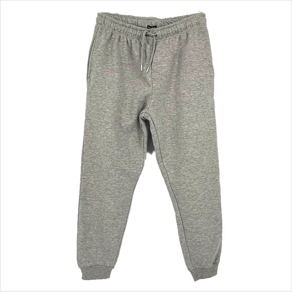 BooHoo Women's Basic Regular Fit Joggers in Grey Marl Size 8 - Picture 1 of 7